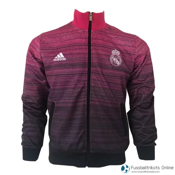 Real Madrid Sweatjacken 2017-18 Pink Fussballtrikots Günstig